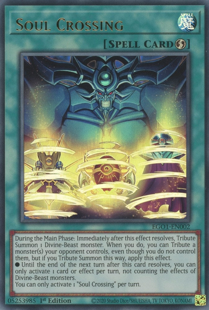 Image for Soul Crossing (EGO1-EN002) (EGO1) - YuGiOh