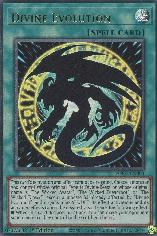 Image for Divine Evolution (EGO1-EN004) (EGO1) - YuGiOh