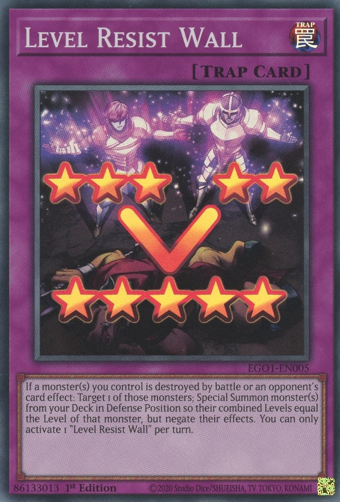 Image for Level Resist Wall (EGO1-EN005) (EGO1) - YuGiOh