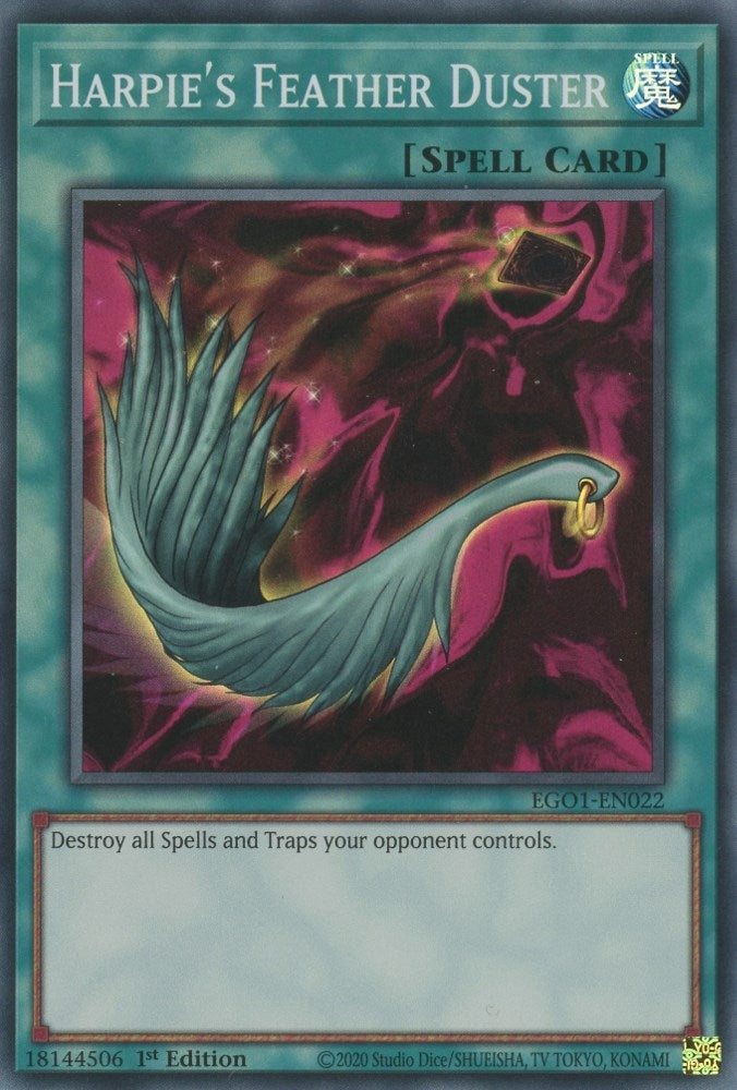 Image for Harpie's Feather Duster (EGO1-EN022) (EGO1) - YuGiOh