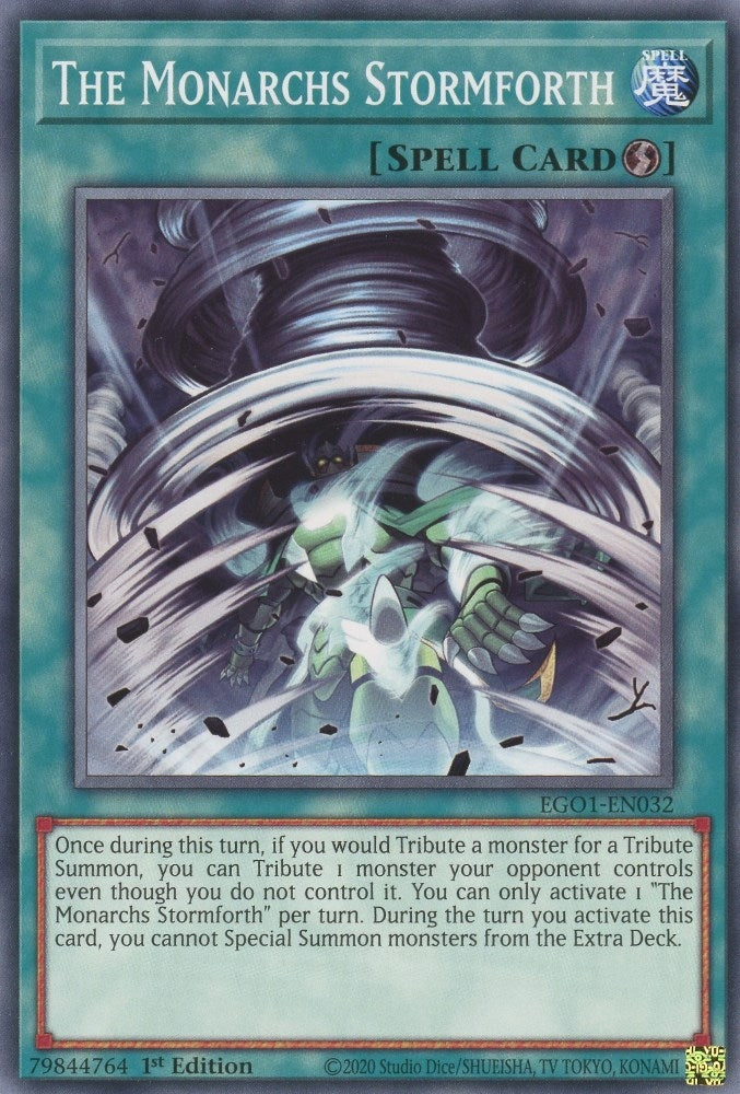 Image for The Monarchs Stormforth (EGO1-EN032) (EGO1) - YuGiOh