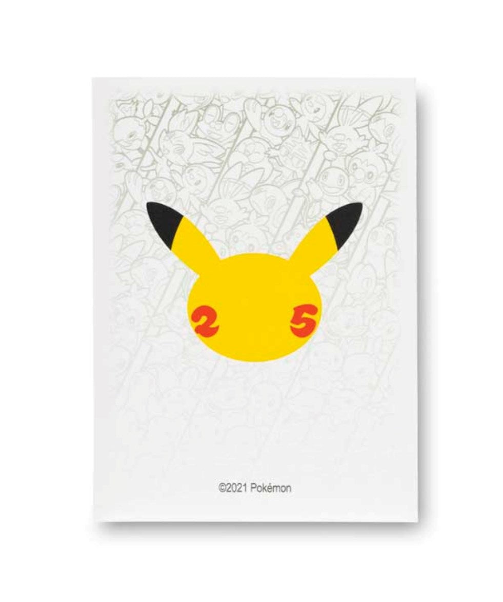 Image for Pokemon TCG: Pokémon Celebration White Card Sleeves (65 Pack) - Card Sleeves