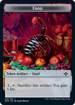 Image for Food (018) // Thopter Double-Sided Token (18 // 19) (Modern Horizons 2) - Magic: The Gathering