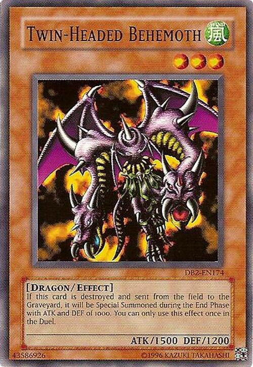 Image for Twin-Headed Behemoth (DB2-EN174) (DB2) - YuGiOh