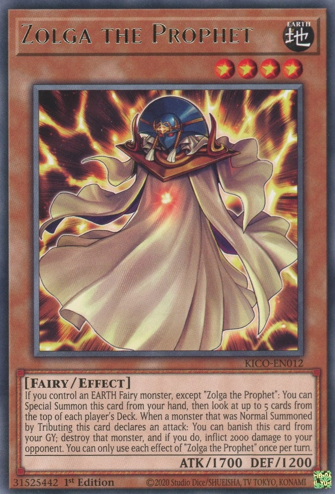 Image for Zolga the Prophet (KICO-EN012) (KICO) - YuGiOh