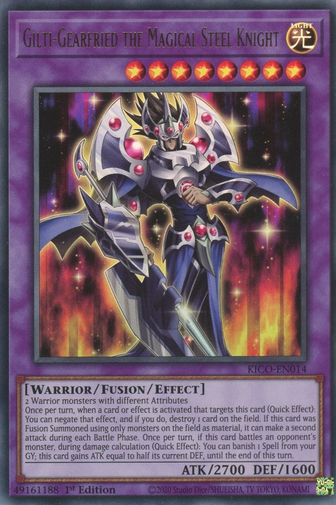 Image for Gilti-Gearfried the Magical Steel Knight (KICO-EN014) (KICO) - YuGiOh