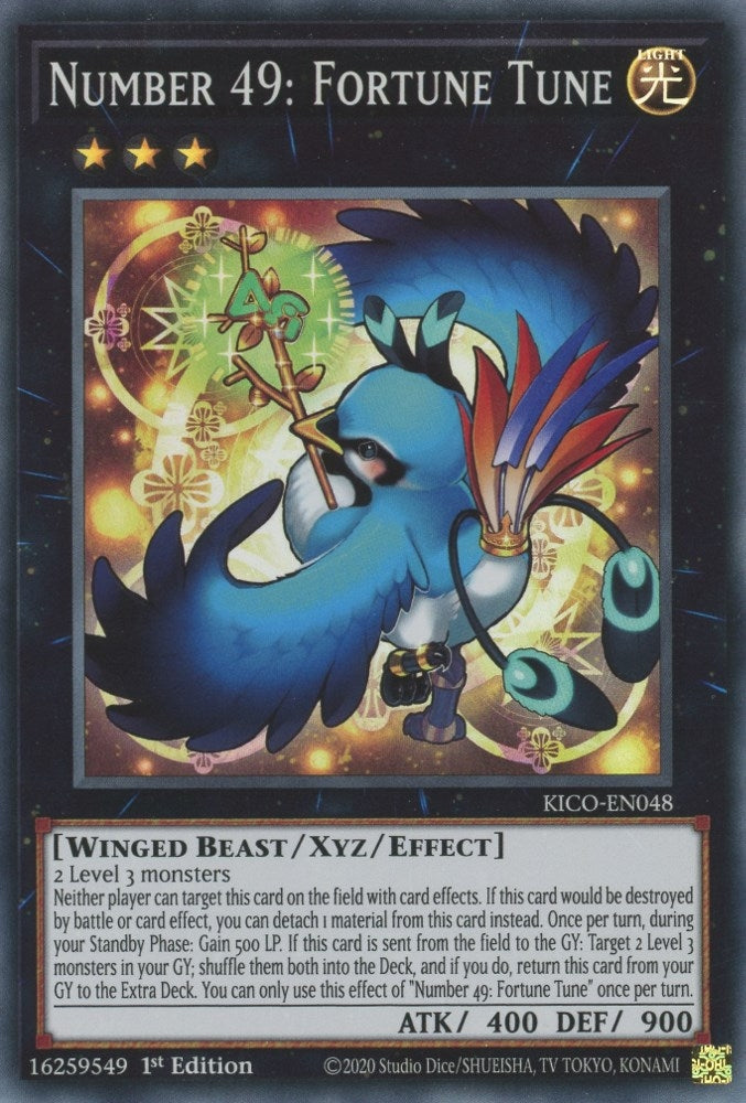 Image for Number 49: Fortune Tune (KICO-EN048) (KICO) - YuGiOh
