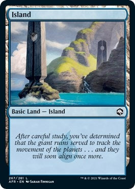 Image for Island (267) (267) (Adventures in the Forgotten Realms) - Magic: The Gathering