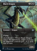 Image for Black Dragon (Borderless) (291) (Adventures in the Forgotten Realms) - Magic: The Gathering