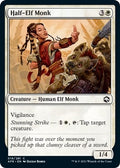 Image for Half-Elf Monk (19) (Adventures in the Forgotten Realms) - Magic: The Gathering