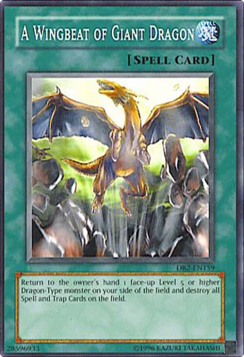 Image for A Wingbeat of Giant Dragon (DB2-EN159) (DB2) - YuGiOh
