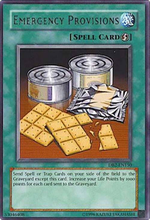 Image for Emergency Provisions (DB2-EN150) (DB2) - YuGiOh