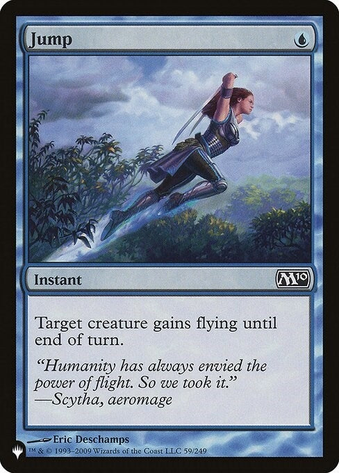 Image for Jump (59/249) (The List Reprints) - Magic: The Gathering