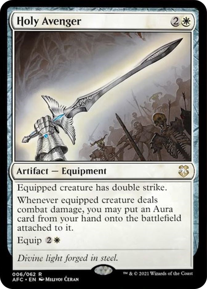 Image for Holy Avenger (6) (Adventures in the Forgotten Realms) - Magic: The Gathering