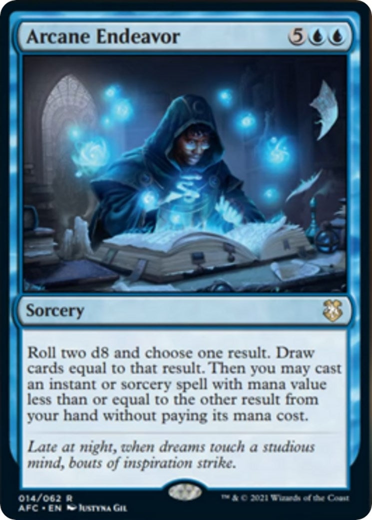 Image for Arcane Endeavor (14) (Adventures in the Forgotten Realms) - Magic: The Gathering