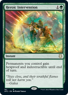 Image for Heroic Intervention (161) (Adventures in the Forgotten Realms) - Magic: The Gathering