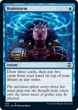 Image for Brainstorm (79) (Adventures in the Forgotten Realms) - Magic: The Gathering