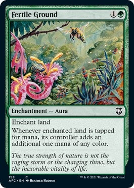 Image for Fertile Ground (158) (Adventures in the Forgotten Realms) - Magic: The Gathering