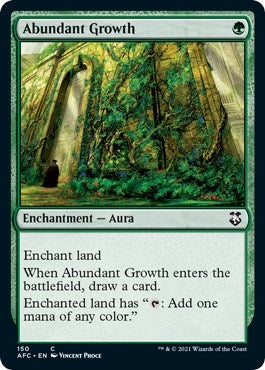Image for Abundant Growth (150) (Adventures in the Forgotten Realms) - Magic: The Gathering