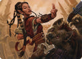 Image for Half-Elf Monk Art Card (28) (Adventures in the Forgotten Realms) - Magic: The Gathering