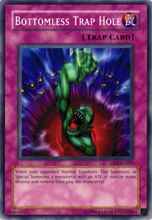 Image for Bottomless Trap Hole (DB2-EN201) (DB2) - YuGiOh