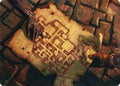 Image for Dungeon Map Art Card (57) (Adventures in the Forgotten Realms) - Magic: The Gathering