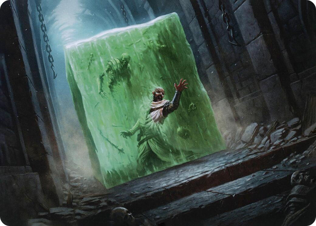 Image for Gelatinous Cube Art Card (7) (Adventures in the Forgotten Realms) - Magic: The Gathering