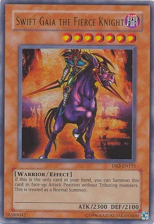 Image for Swift Gaia the Fierce Knight (DB2-EN111) (DB2) - YuGiOh