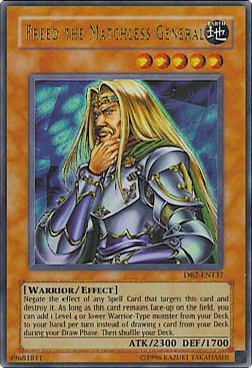 Image for Freed the Matchless General (DB2-EN137) (DB2) - YuGiOh