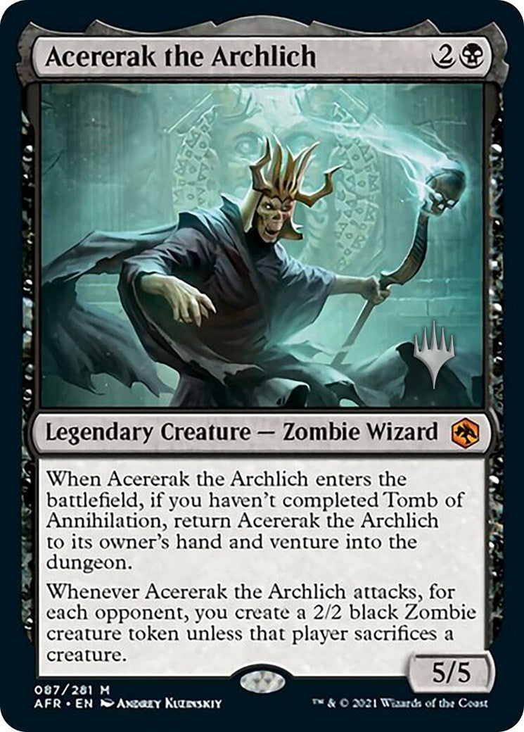 Image for Acererak the Archlich (87) (Adventures in the Forgotten Realms) - Magic: The Gathering