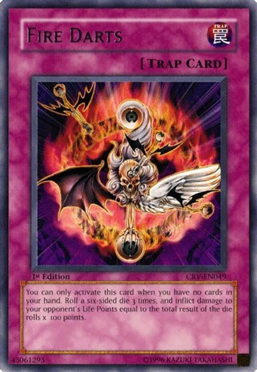 Image for Fire Darts (CRV-EN049) (CRV) - YuGiOh