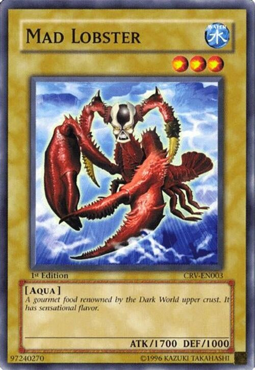 Image for Mad Lobster (CRV-EN003) (CRV) - YuGiOh