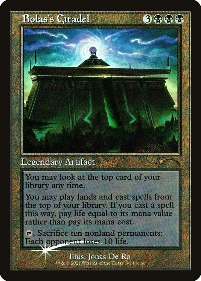 Image for Bolas's Citadel (Retro Frame) (3) (WPN & Gateway Promos) - Magic: The Gathering