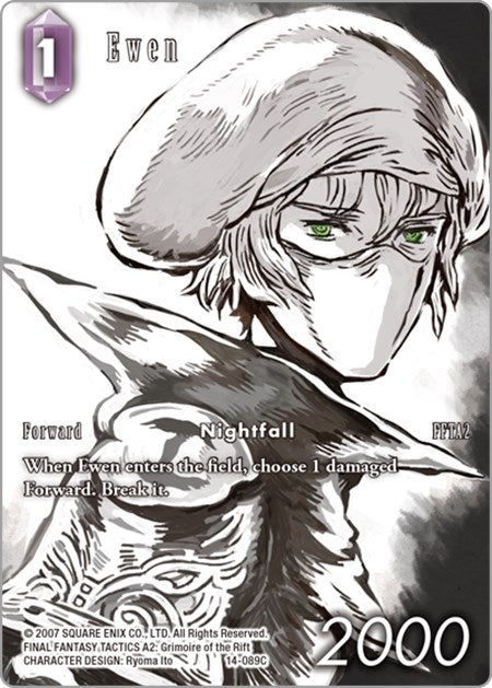 Ewen (Full Art) (14-089C) (Opus XIV: Crystal Abyss)