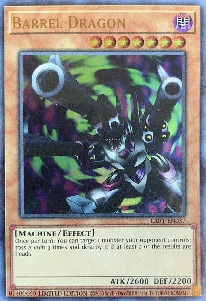 Image for Barrel Dragon (LART-EN037) (LART) - YuGiOh
