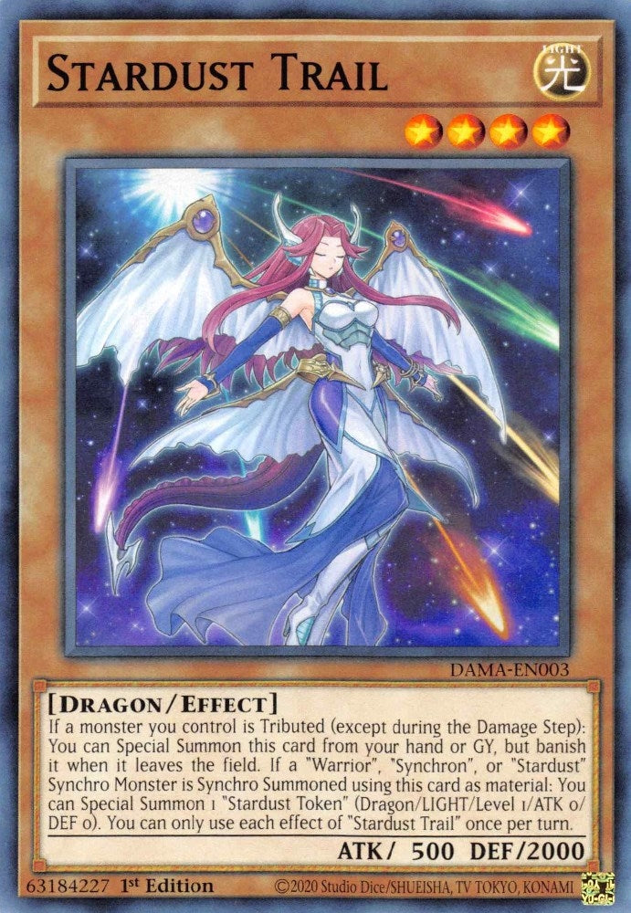 Image for Stardust Trail (DAMA-EN003) (DAMA) - YuGiOh