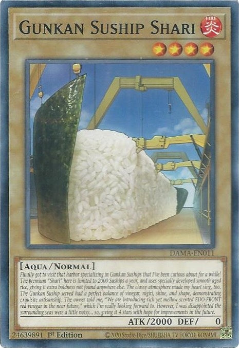 Image for Gunkan Suship Shari (DAMA-EN011) (DAMA) - YuGiOh