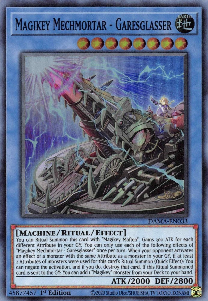 Image for Magikey Mechmortar - Garesglasser (DAMA-EN033) (DAMA) - YuGiOh