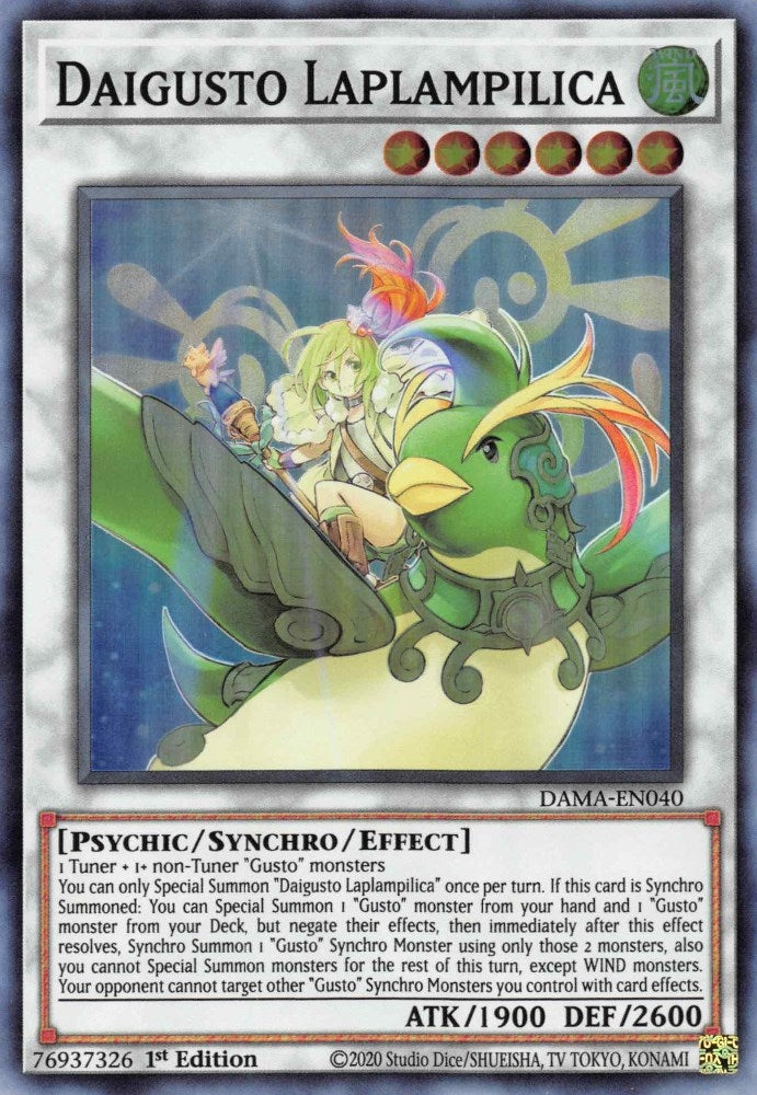 Image for Daigusto Laplampilica (DAMA-EN040) (DAMA) - YuGiOh