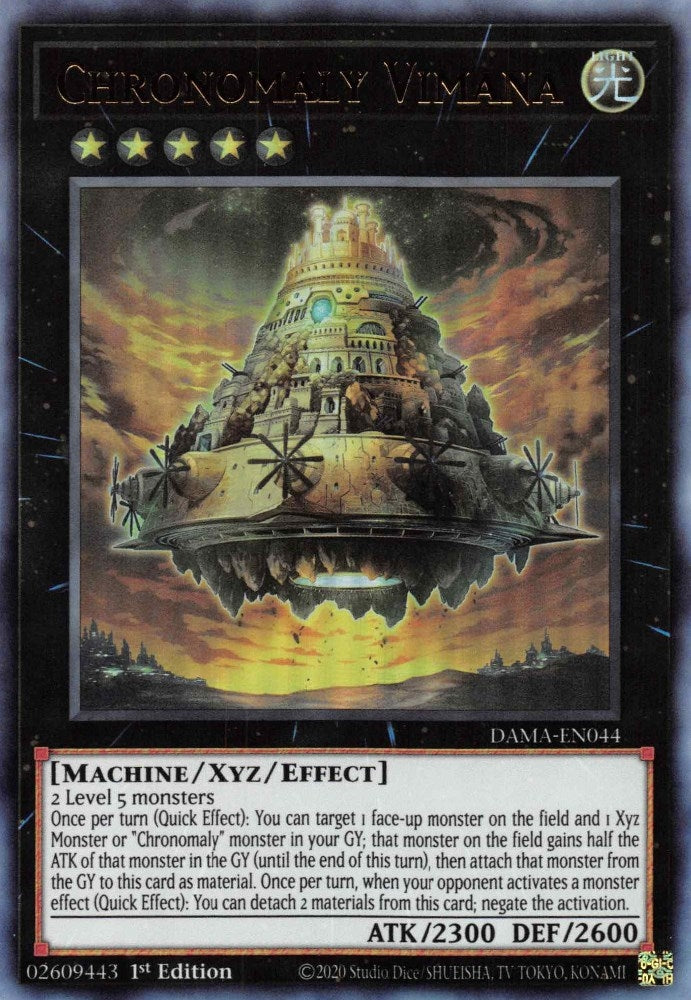 Image for Chronomaly Vimana (DAMA-EN044) (DAMA) - YuGiOh