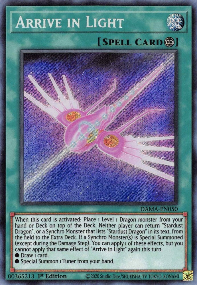 Image for Arrive in Light (DAMA-EN050) (DAMA) - YuGiOh