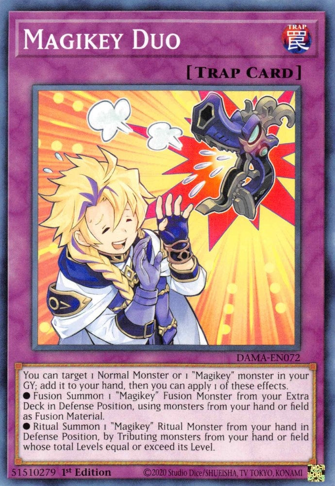 Image for Magikey Duo (DAMA-EN072) (DAMA) - YuGiOh