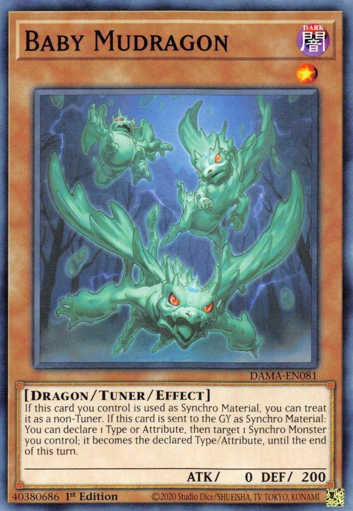 Image for Baby Mudragon (DAMA-EN081) (DAMA) - YuGiOh