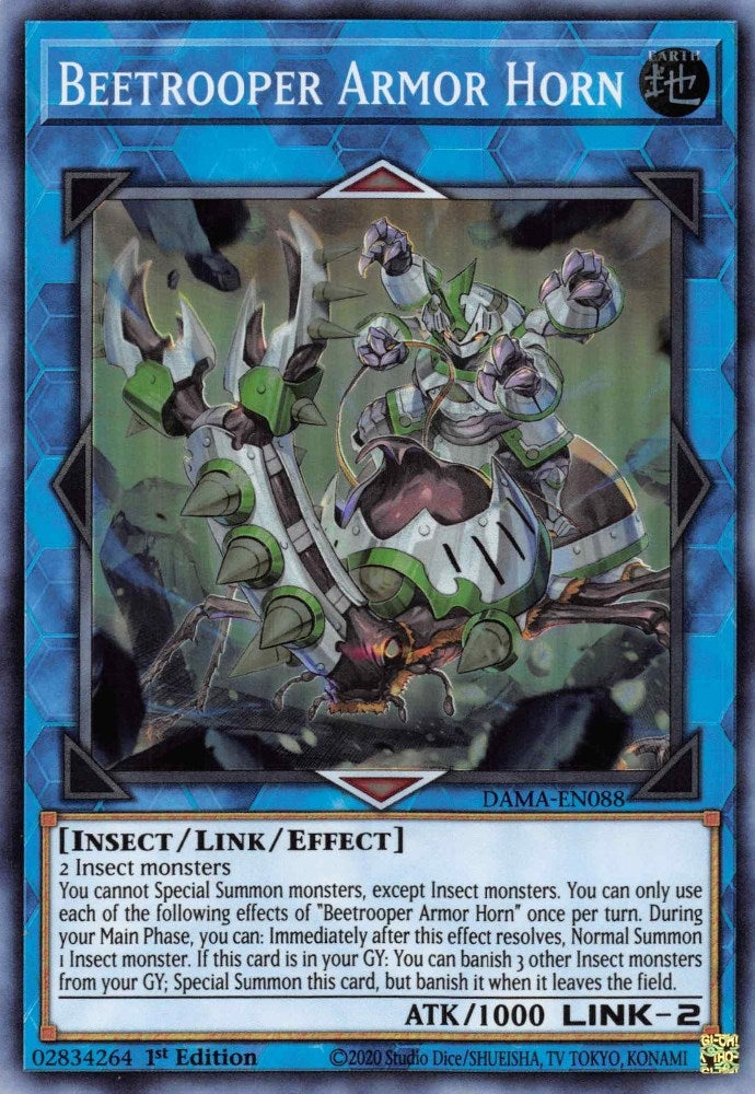 Image for Beetrooper Armor Horn (DAMA-EN088) (DAMA) - YuGiOh