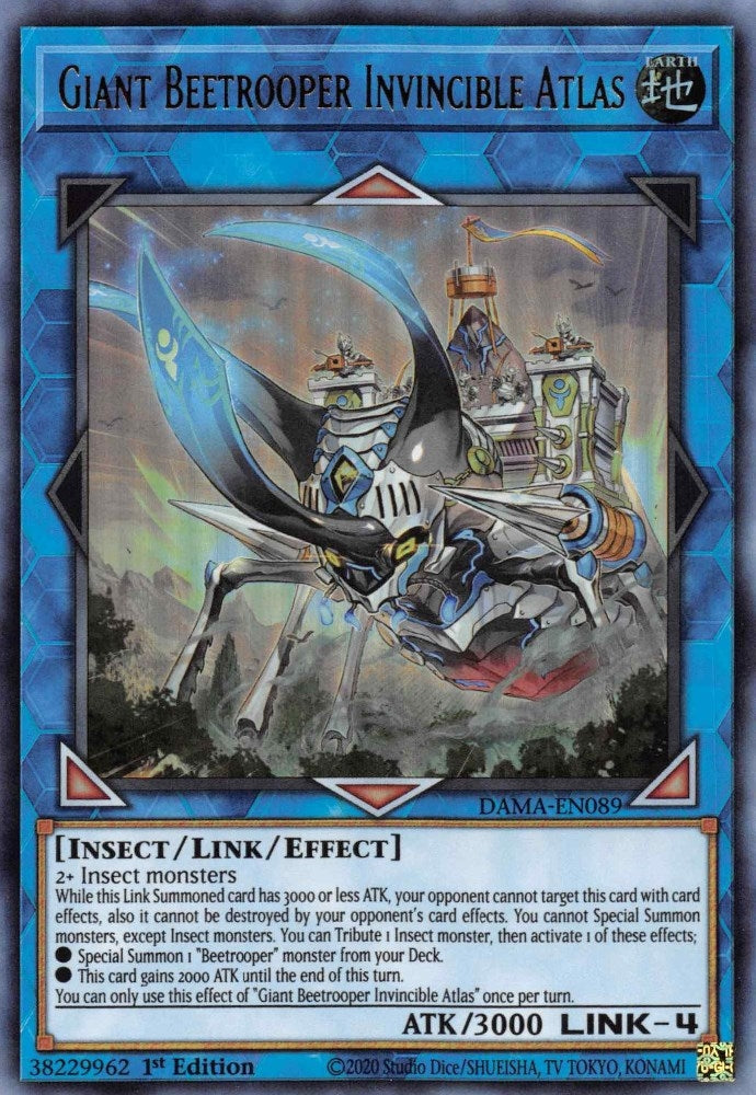 Image for Giant Beetrooper Invincible Atlas (DAMA-EN089) (DAMA) - YuGiOh