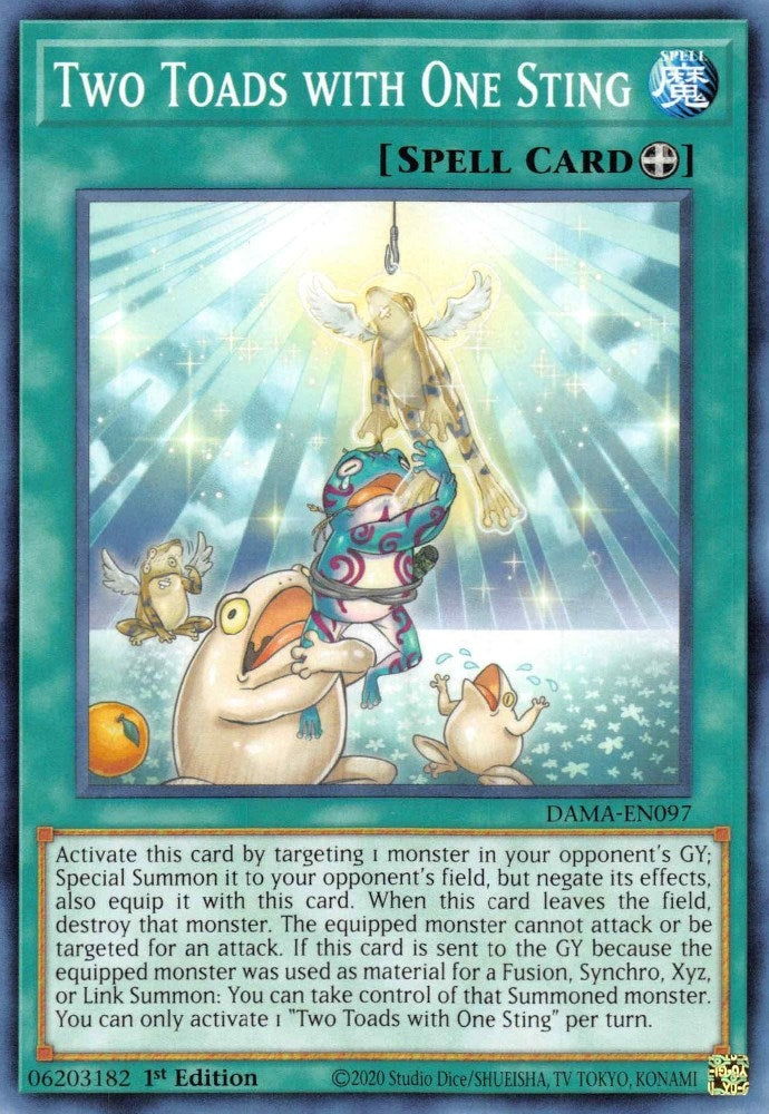 Image for Two Toads with One Sting (DAMA-EN097) (DAMA) - YuGiOh