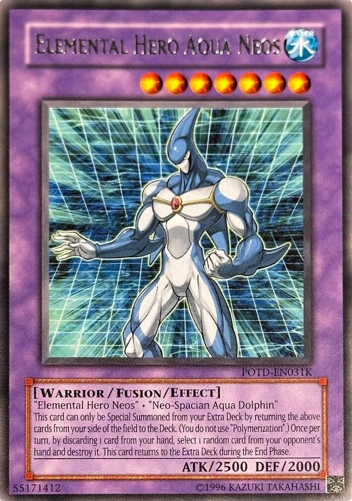 Elemental Hero Aqua Neos (POTD-EN031K) (POTD-EN031K) (RR)