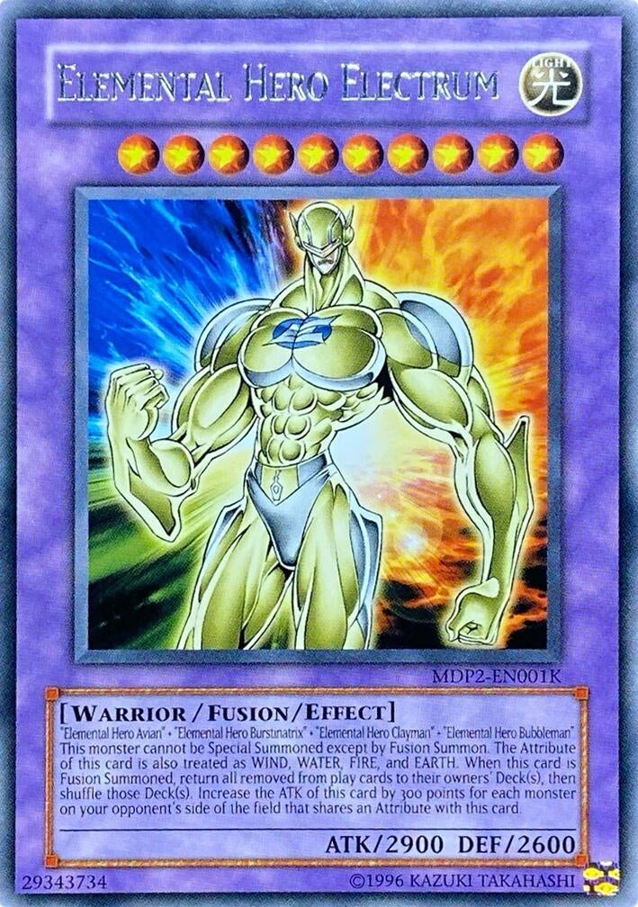 Elemental Hero Electrum (MDP2-EN001K) (RR)
