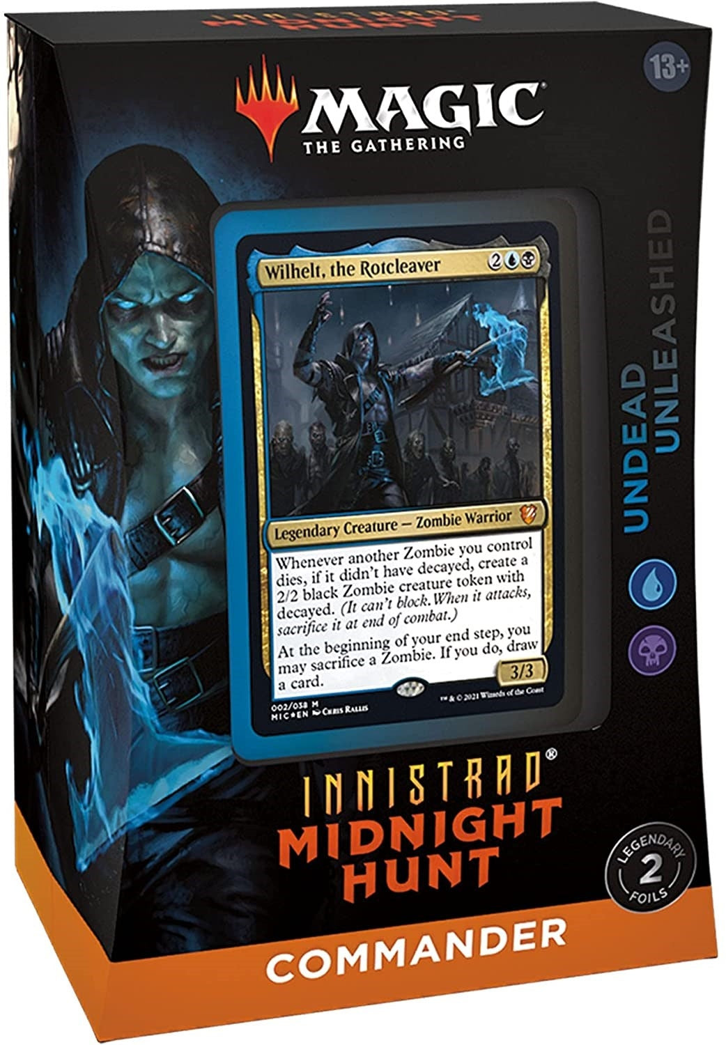 Image for Innistrad: Midnight Hunt Commander Deck - Undead Unleashed - Magic: The Gathering
