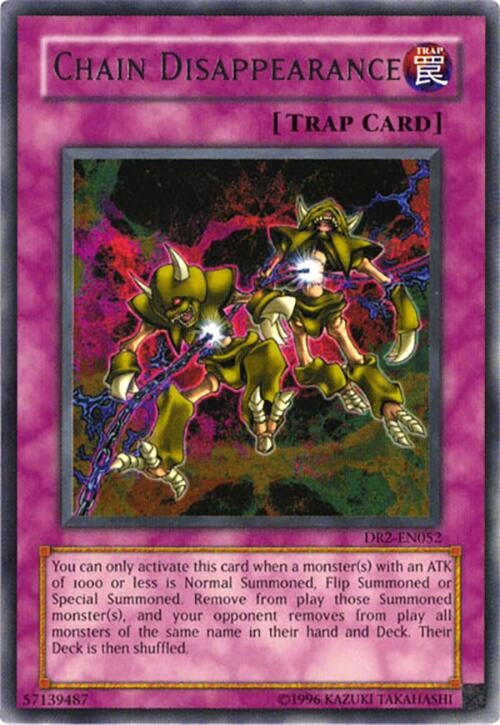Image for Chain Disappearance (DR2-EN052) (DR2) - YuGiOh